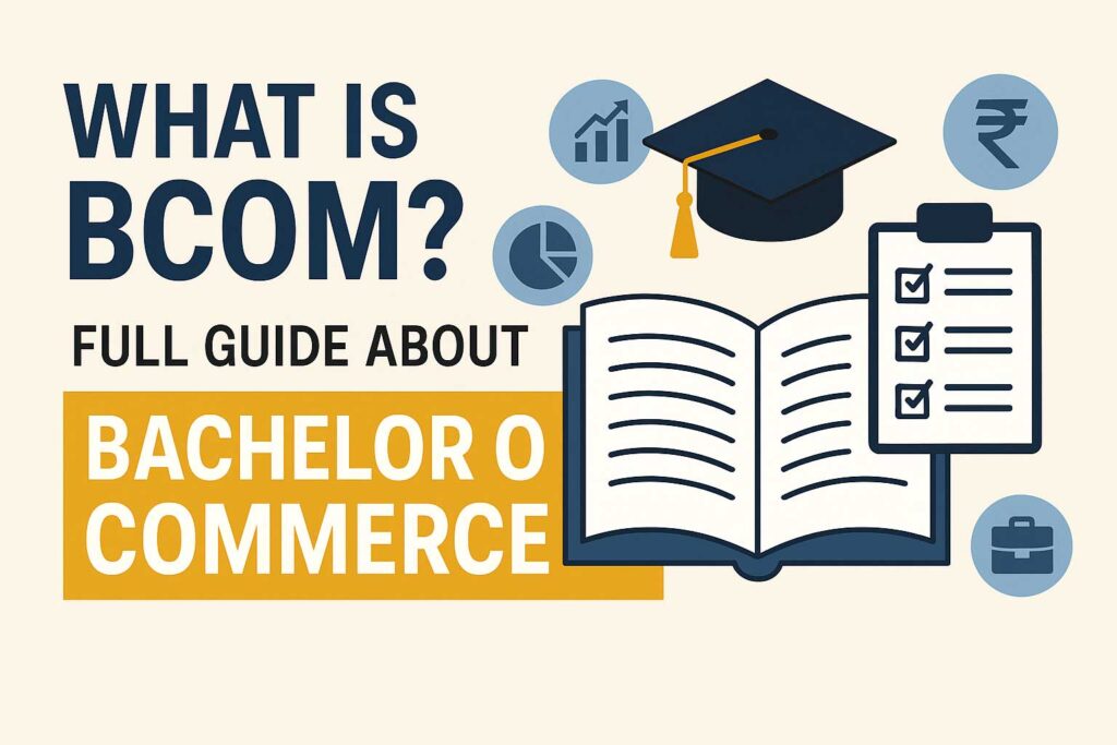 What is BCom? Full Guide About Bachelor of Commerce