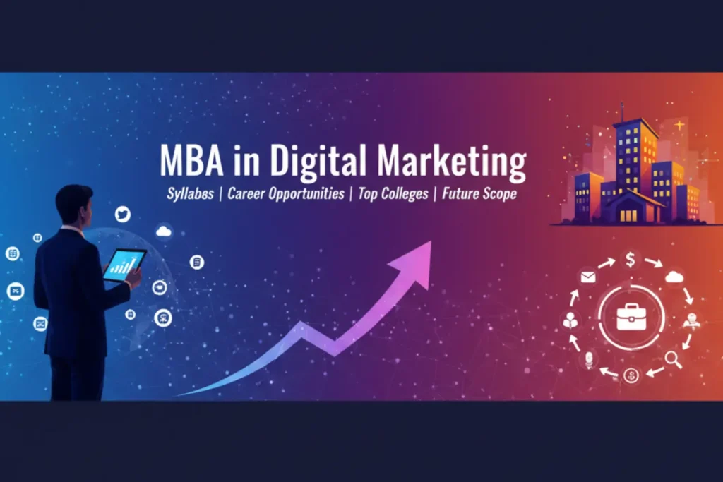 MBA in Digital Marketing Syllabus, Career Opportunities, Top Colleges & Future Scope